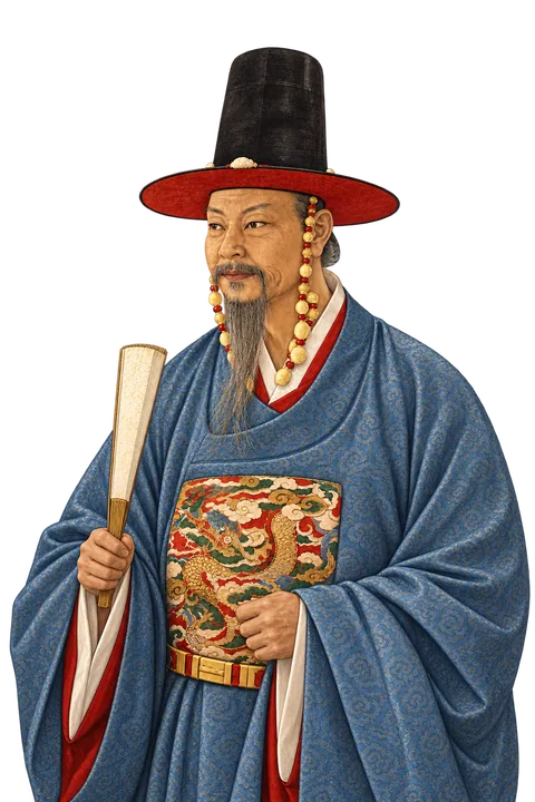 Approved portrait of King Seonjo